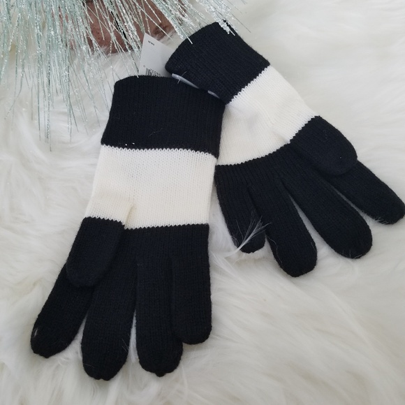NO OFFERS Kate spade black and white gloves - Picture 3 of 4